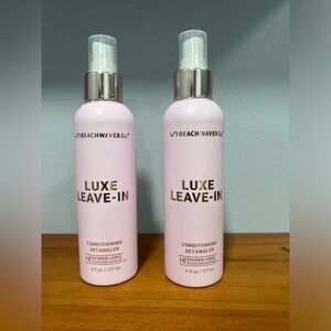 THE BEACHWAVER CO Luxe Leave-in Conditioning Detangler 6 Oz, 2 Pack NEW SEALED